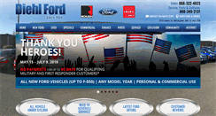 Desktop Screenshot of diehlford.com